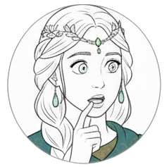 Sibylle en mode Curieuse : expression émerveillée devant une combinaison de cartes inattendue